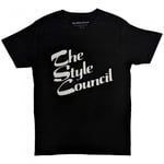 The Style Council Unisex Adult Stacked Logo T-Shirt - XXL