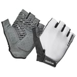 GripGrab Expert RC Max Padded Short Finger Summer Gloves - White / Medium