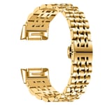 Rostfritt stål armband Fitbit Charge 5 Guld