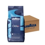 12 x Lavazza Dek 500g Decaf Coffee Beans (Total 6kg)