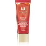 Missha M Perfect Cover BB cream with very high sun protection small pack shade No. 25 Warm Beige SPF 42/PA+++ 20 ml