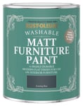 Rust-Oleum Matt Furniture Paint 750ml - Evening Blue