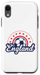 Coque pour iPhone XR Ballon de football Euro Star Angleterre
