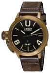 U-Boat 7797 Classico  U-47 Bronze Automatic Brown Leather Watch