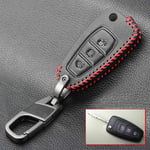 JXSMQC Leather Car Remote Key Fob Shell Cover Case For Ford Ranger C Max S Max Focus Galaxy Mondeo Transit Tourneo Custom