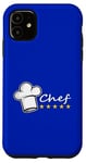 iPhone 11 Master Chef Cook 5 Stars Logo Restaurant Star Grill Gourmet Case