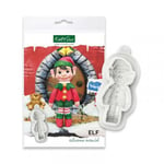 Katy Sue Designs Silikonform Little Elf, julnisse -