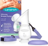 Silicone Baby Breastfeeding Manual Breast Milk Pump Collector Feeding Suction