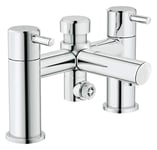 GROHE 25109000 | Concetto Two-Handled Bath & Shower Mixer, Chrome