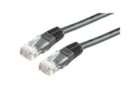 Utp-Patchkabel, Kat. 6 (Klass E), Svart, 3 M