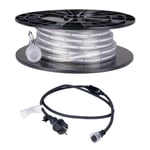 LED-list / Arbetsbelysning AGGE Lite 230V - 400 lm/m, 10 m, 1 st + 1 st nätsladd