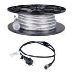 LED-list AGGE Lite 230V - 400 lm/m, 10 m, 1 st + 1 st nätsladd