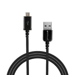 TECHGEAR Extra Long (2m 6.5 ft) Micro USB 2.0 Data Sync & Charging Cable Lead Compatible with Samsung Galaxy Tab Pro 8.4, Tab Pro 10.1, Tab Pro 12.2 T900 T905, Note Pro 12.2 P900 P901 P905
