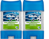2x New Gillette Antiperspirant Gel 48 Hour Protection POWER RUSH 70ml