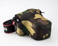 JJC OC-MC3 Waterproof Neoprene Camera Camouflage Bag for Nikon & Canon DSLR Lens