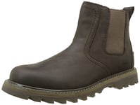 CAT Footwear Men Stoic Chelsea Boots, Brown (Dark Brown), 12 UK