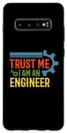 Coque pour Galaxy S10+ I'm A Engineer Gears Engineering Job Titiles