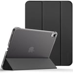 Fodral för iPad Air 5:e-4:e generationen 2022-2020 (10.9\") Stötsäkert Skyddande Stativ Sömn-Vaken Svart"