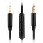REYTID Replacement Cable Compatible with Skullcandy Crusher Headphones w/In-Line Remote - Volume Control and Microphone