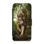 Vilda Djur Tiger iPhone 12 Mini Flip Mobilfodral
