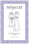 Mayfair Dress - Beginner/Intermediate Sewing Pattern by Nina Lee | Easy Sewing Pattern Design | Womens Jersey Dress Pattern | UK (6-20) US (2-16) EU (34-48)