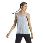 adidas Promo Tank Dam M Blå - Lätt och Sval Singlet för Löpare
