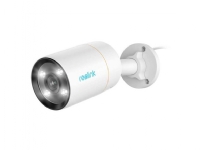 Reolink P340 Smart 12MP Ultra HD PoE Bullet Camera with Person/Vehicle Detection and Two-Way Audio, Baltas