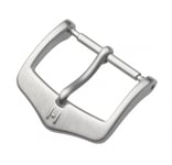 Hirsch CLASSIC Buckle Stainless steel brushed - 18 mm