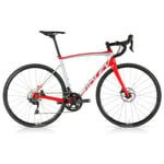 Ridley Bikes Fenix SL Ultegra Disc Road Bike - Red / Silver Medium Red/Silver