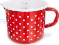 Orion Retro Emaljmugg 1,2L Red In Dreams Universal