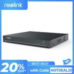 POE 12MP 4K Network Video Recorder NVR Only for Reolink Security Camera RLN36
