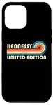 Coque pour iPhone 13 Pro Max HENNESSY Surname Retro Vintage 80s 90s Birthday Reunion