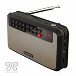 2,4 pouces couleur LCD DAB Radio Rechargeable Pocket Digital FM MP3 Player Tuner Broadcast