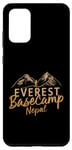 Coque pour Galaxy S20+ Everest Basecamp Népal Mountain Lover Hiker Saying Everest