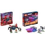 MEGA Masters of the Universe She-Ra vs Hordak & Monstroid MOTU Fan​ Collector Toy Car Building Set & Construx Masters of the Universe Land Shark - Collectible Attack Vehicle Set