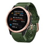 Garmin Fenix​​6S Klokkebånd i silikon, 20 mm - Grønn