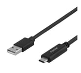 USB-C han - USB-A han kabel