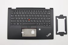 Lenovo Yoga X390 Keyboard Palmrest Top Cover Russain Black Backlit 02HL676