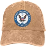 MiniMini Proud Grandson of A US Navy World War II Veteran Denim Hats Baseball Cap Dad Hat