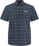 Jack Wolfskin Jack Wolfskin Norbo S/S Shirt M Night Blue Checks M, Night Blue Checks