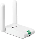 TP-LINK 300 Mbps WiFi Adapter - High Gain Wireless Internet USB Dongle Powerful
