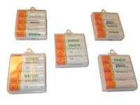 Lot de 20 piles rechargeables vhbw AA Mignon HR6 LR6 2500mAh pour Logitech G602, G700, G700s, Harmony 600, 650, 700, 350, console V-Tech