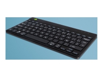 R-Go Ergonomic Keyboard Compact break - Tastatur - trådløs - Bluetooth 5.0 - AZERTY - Belgisk - svart