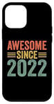 iPhone 12 mini Awesome Since 2022 2nd Birthday Retro 2 Years Old Boy Mens Case
