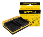 Patona Dual Lader for Casio Nikon EN-EL11 Powershot TR350 TR-350 Nikon EN-EL11 Nikon med m 15060191573