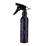 (Purple+Black)Hairdressing Spray Bottle Salon Barber Shop Hair Styling GSA