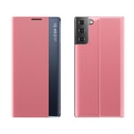 View Window Fodral för Samsung Galaxy S21 - Rosa