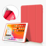 RZL Tab & Pad Étuis pour iPad Air 4 Case 2020 iPad 10.2 Case 7th 8ème génération Case Pro 11 2020 Mini 5 2019 AIR 3 10.5 AIR 2 2018 CAPA 9.7 6ème Cas (Couleur : Red 1, Taille : IPad Mini 1 2 3)