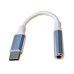 Adapter Audio White USB-C to 3.5 mm Stereo