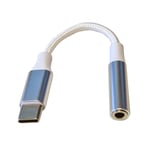 Adapter Audio White USB-C to 3.5 mm Stereo